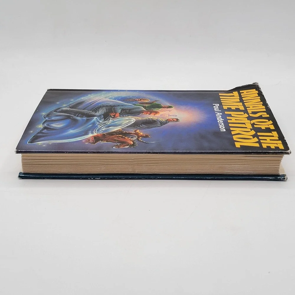 Poul Anderson Annals of the Time Patrol Hardcover Book Club Ed‎ Sci-Fi Good